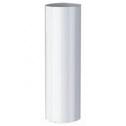 PLASTIC CANDLE SOCKET COVER WHITE 4IN LONG